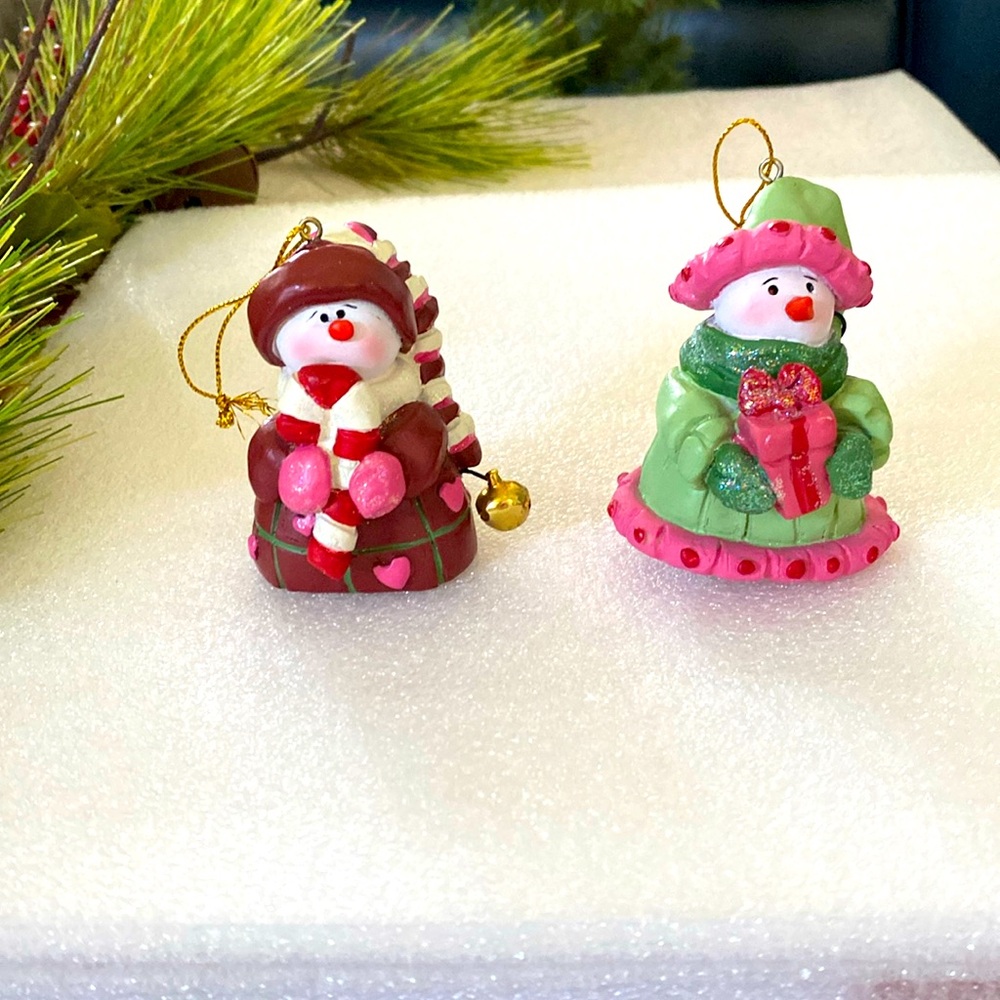N W Blizzard Snowmen ornaments Coyne’s & Company